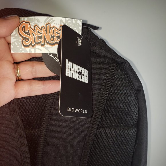 Hunter X Hunter Spencers Exclusive Backpack Character Front w/ Front Pocket NWT - Picture 4 of 7